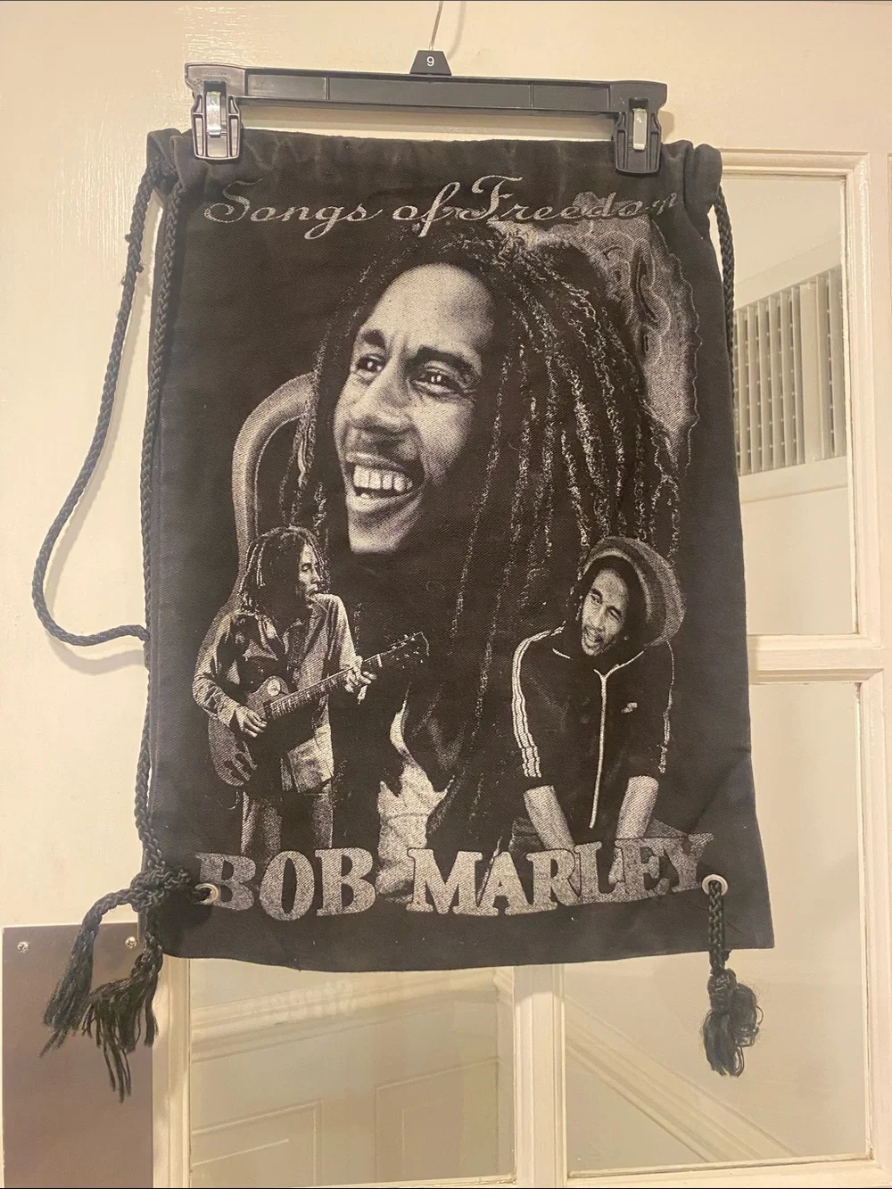 Bob Marley drawstring Bag  unisex good condition